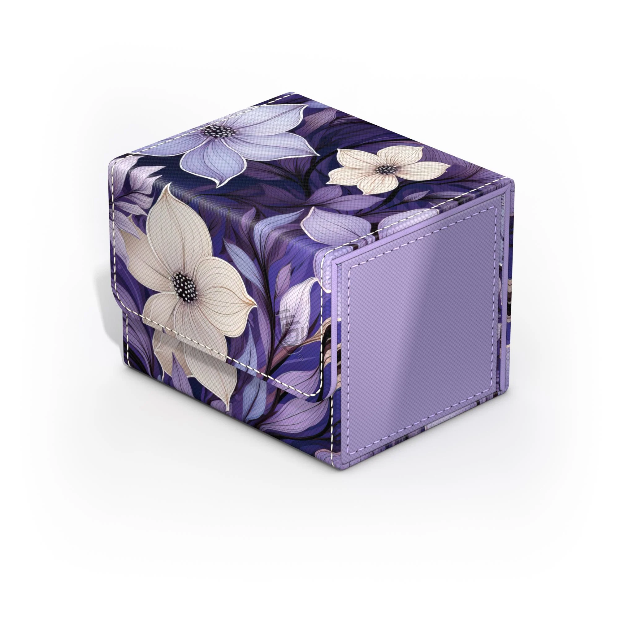 Ultimate Guard Sidewinder XenoSkin Floral Deck Case - 100+ - Moonlit Glen - Image 2