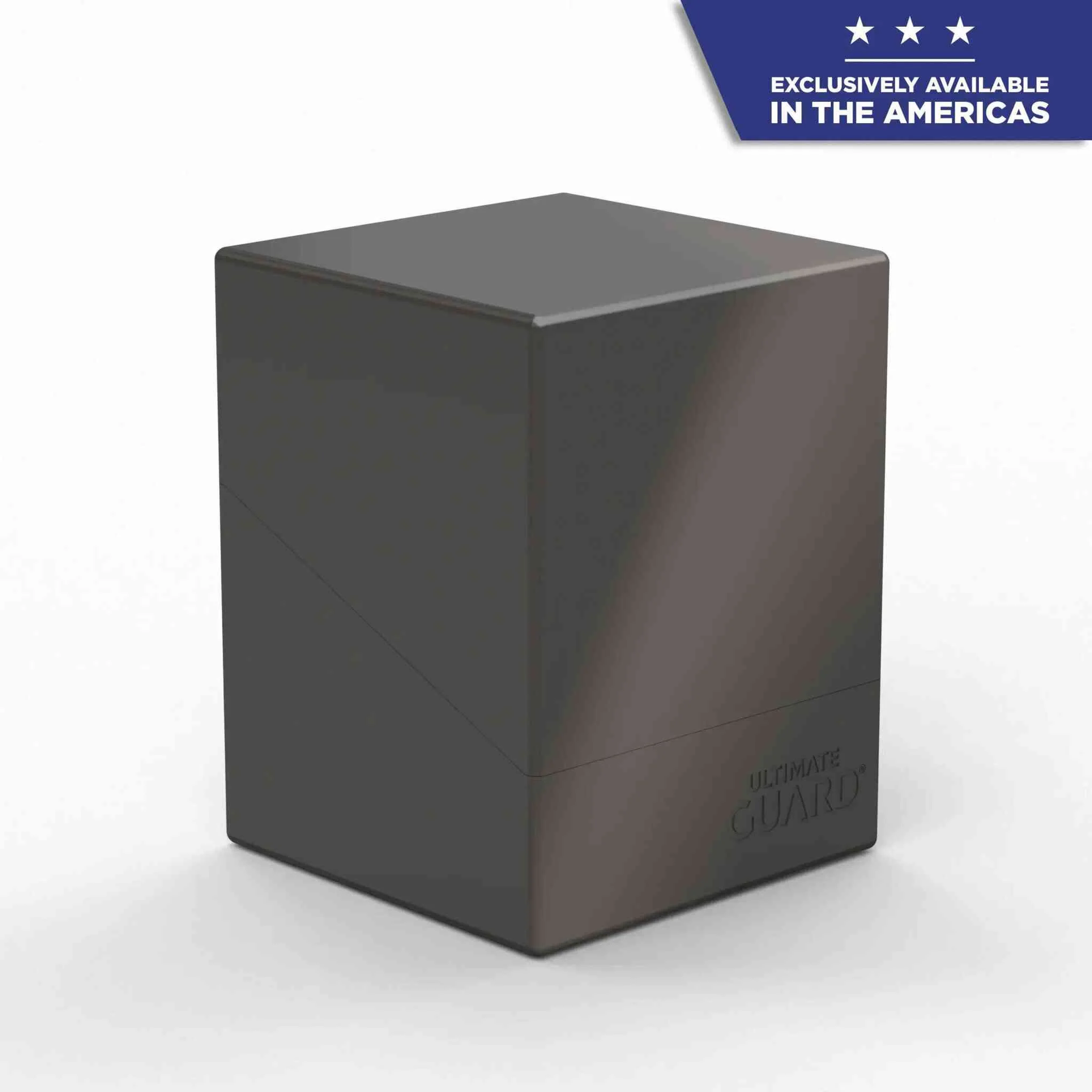 Ultimate Guard Solid Boulder Deck Case - 100+ - Grey