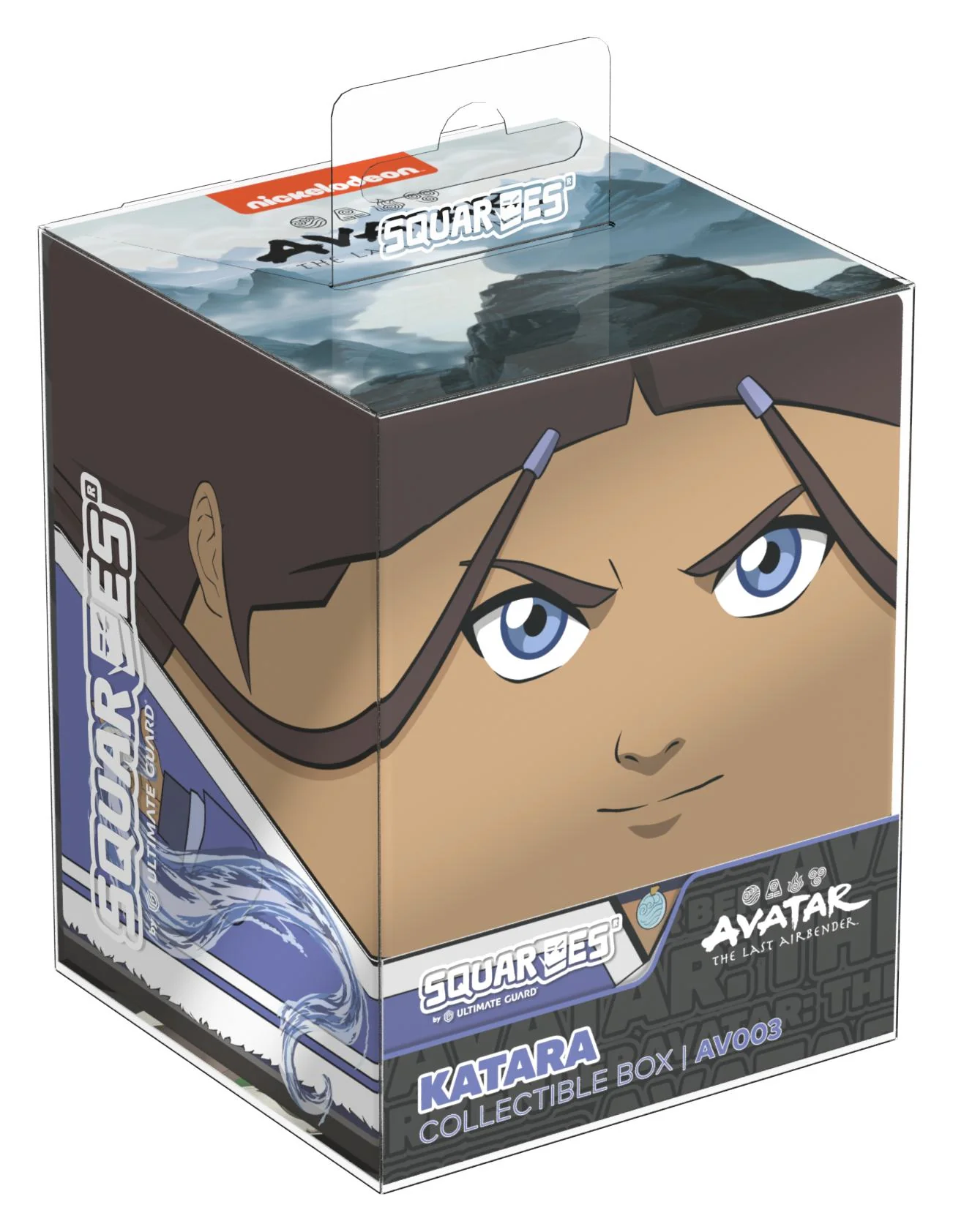 Ultimate Guard Squaroes Deck Box - 100 - Avatar: the Last Airbender - Katara