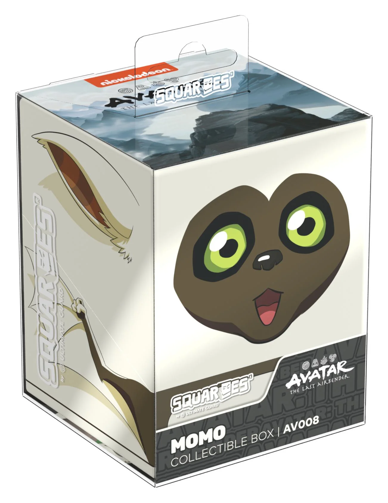 Ultimate Guard Squaroes Deck Box - 100 - Avatar: the Last Airbender - Momo