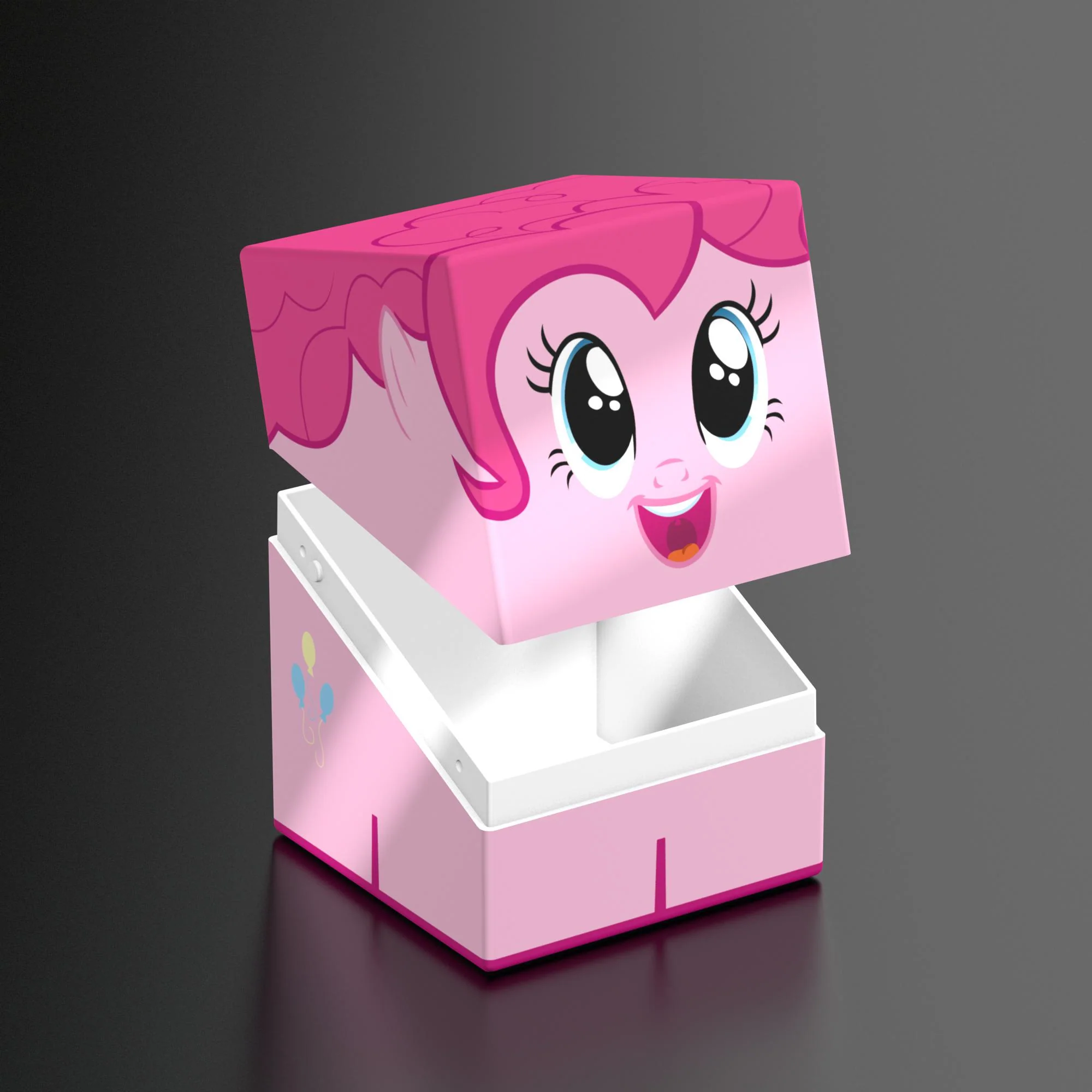 Ultimate Guard Squaroes Deck Box - 100 - My Little Pony: Friendship is Magic - Pinkamena Pie - Image 2