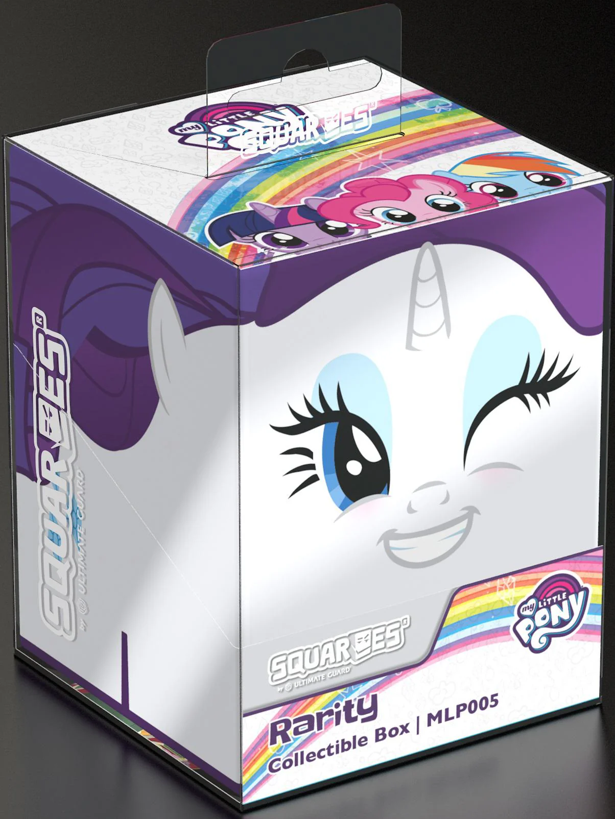 Ultimate Guard Squaroes Deck Box - 100 - My Little Pony: Friendship is Magic - Rarity