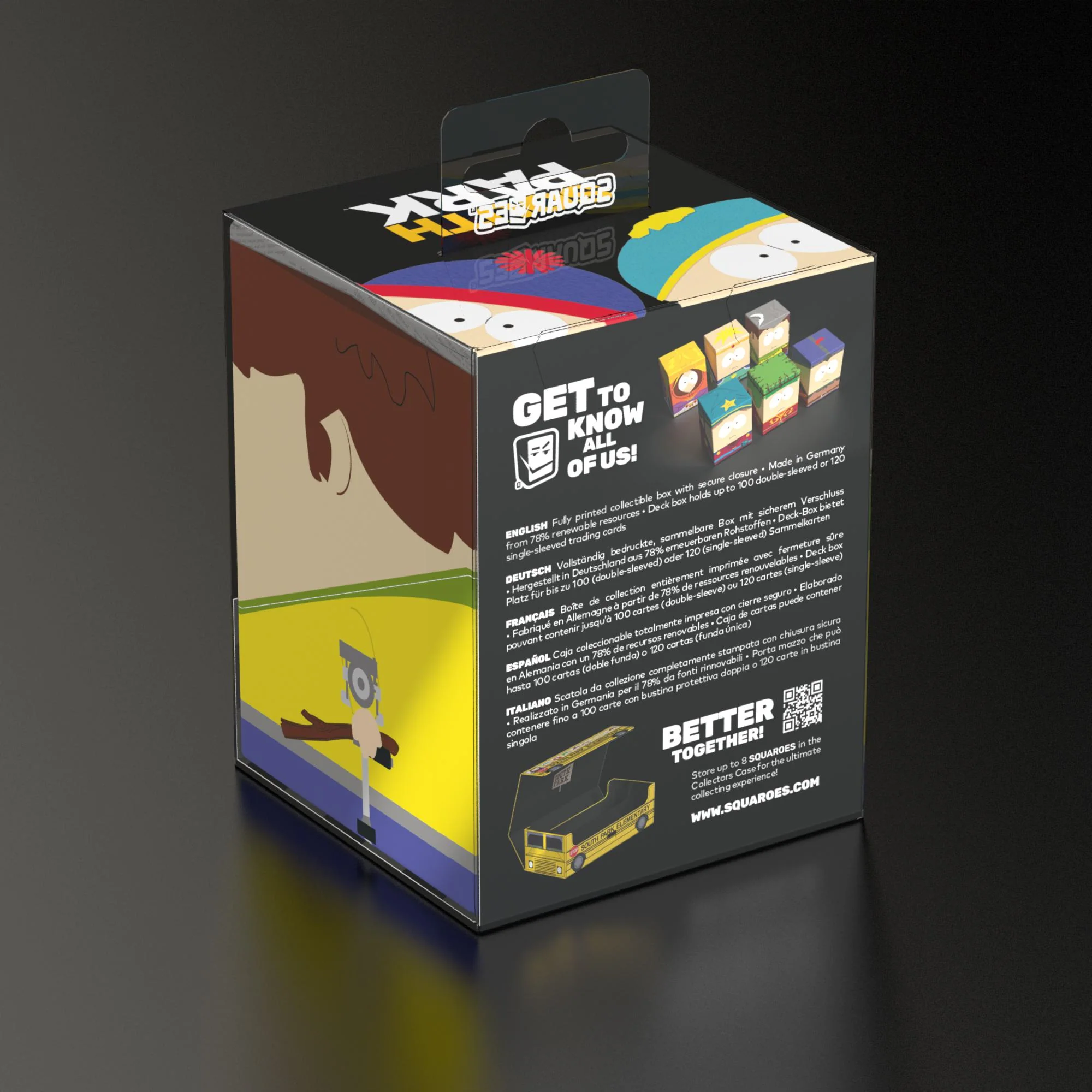 Ultimate Guard Squaroes Deck Box - 100 - South Park: The Stick of Truth - Jimmy the Bard - Image 2