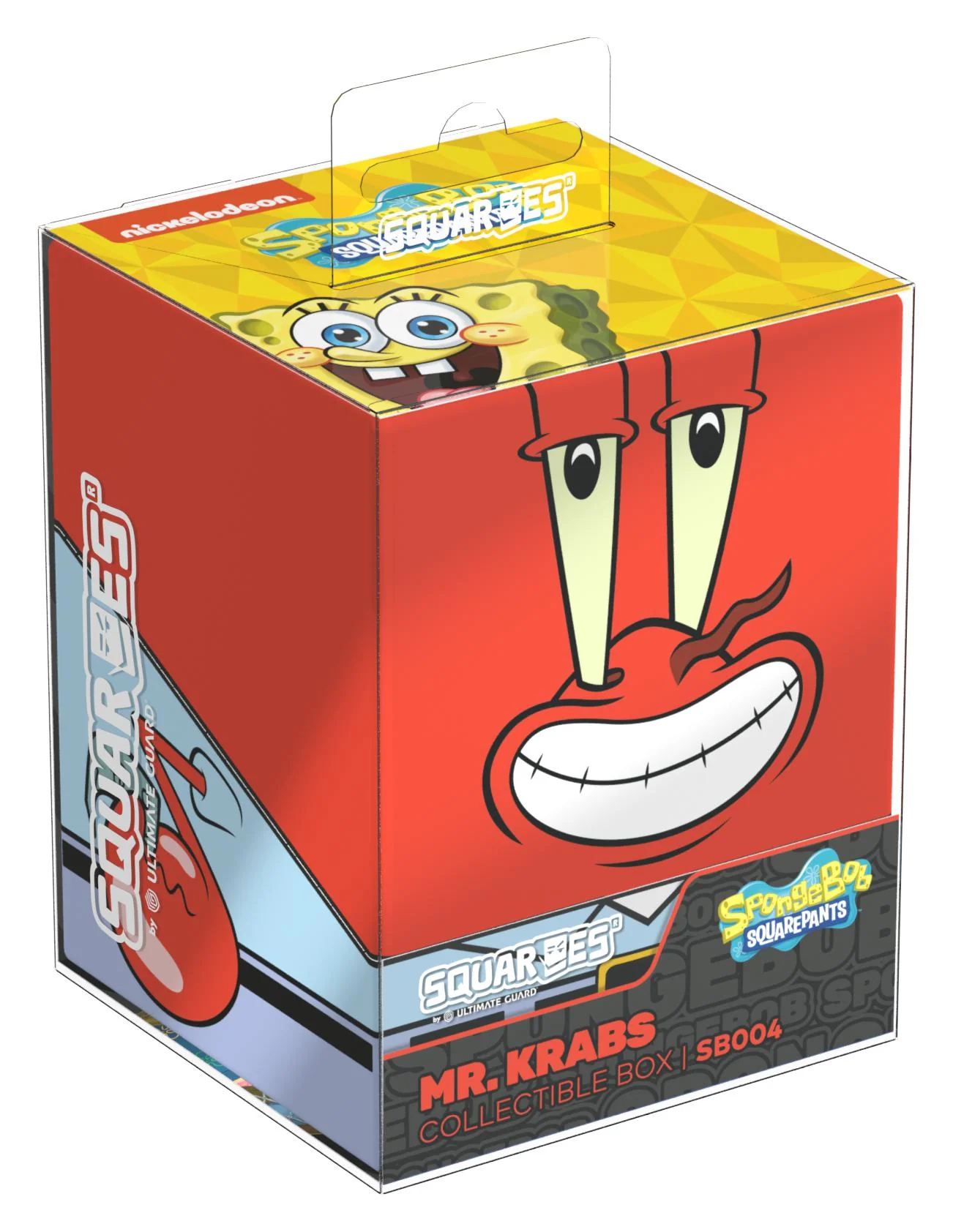 Ultimate Guard Squaroes Deck Box - 100 - Spongebob Squarepants - Mr. Krabs