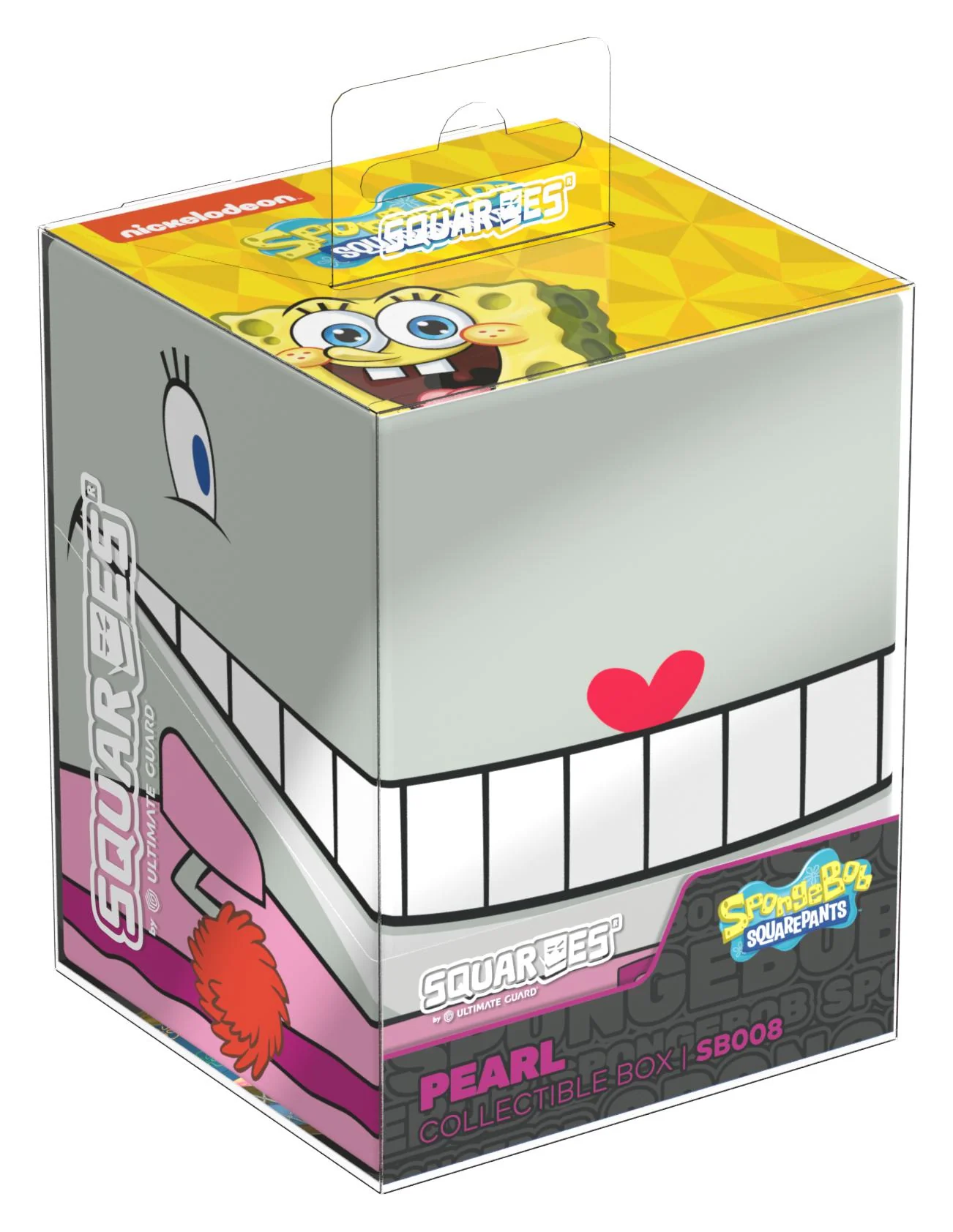 Ultimate Guard Squaroes Deck Box - 100 - Spongebob Squarepants - Pearl