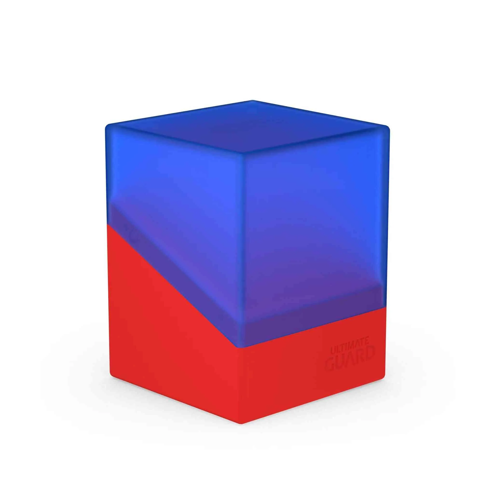 Ultimate Guard Synergy Boulder Deck Case - 100+ - Blue/Red