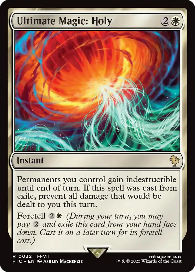 Ultimate Magic: Holy [32] [FINAL FANTASY: Commander] [Non-Foil]