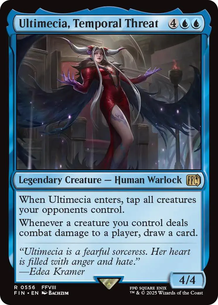 Ultimecia, Temporal Threat [556] [Starter Kit Exclusive] [FINAL FANTASY] [Non-Foil]