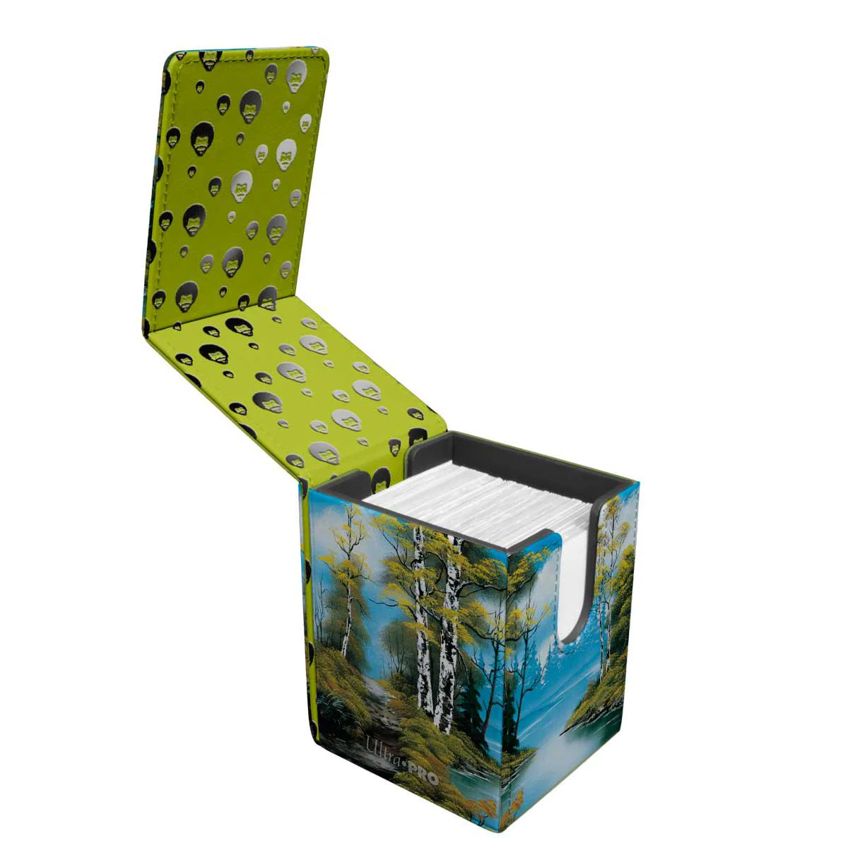 Ultra Pro Alcove Flip Deck Box - 100+ - Bob Ross The Lakeside Path - Image 2