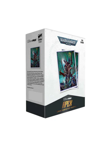 Ultra Pro Apex Deck Protector Sleeves - Standard Size - 105ct - Warhammer 40K - Tyranid - Image 2