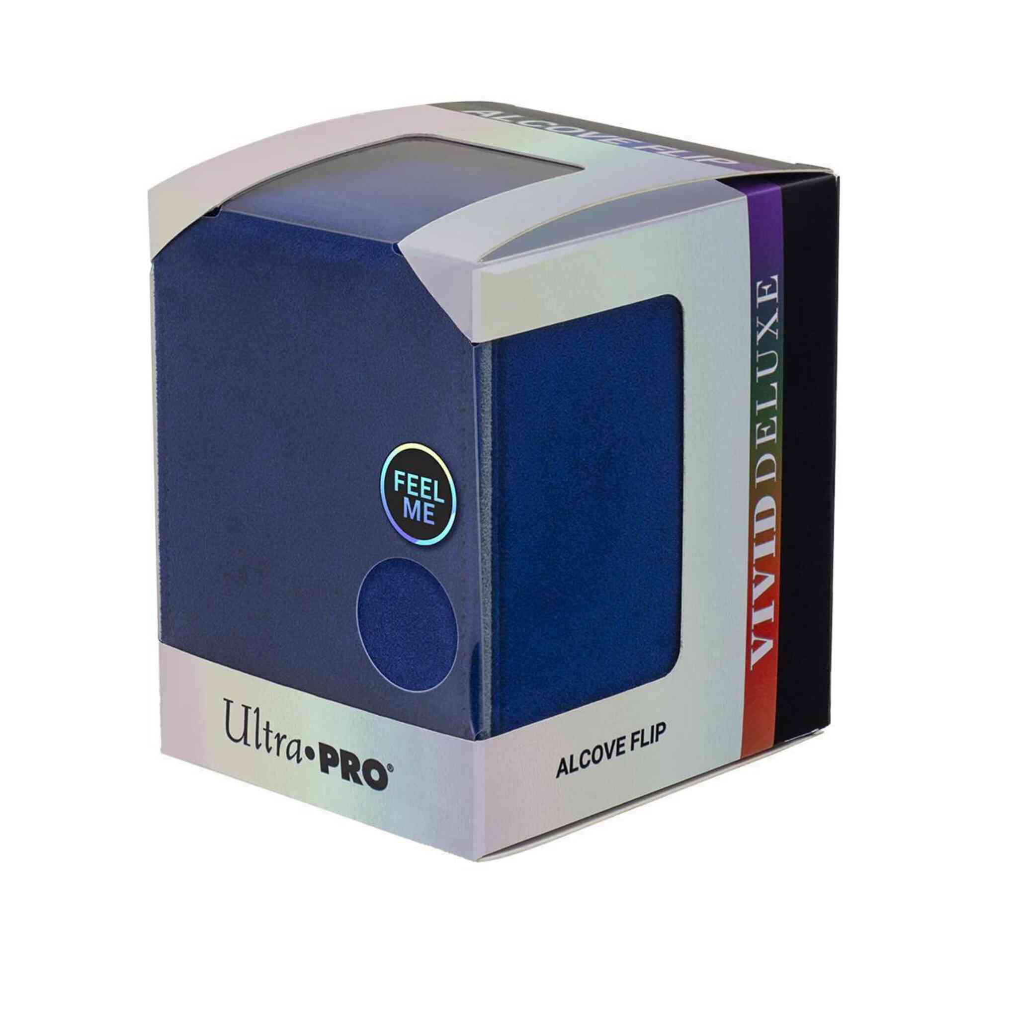 Ultra Pro Deluxe Alcove Flip Deck Box - 100+ - Vivid Blue