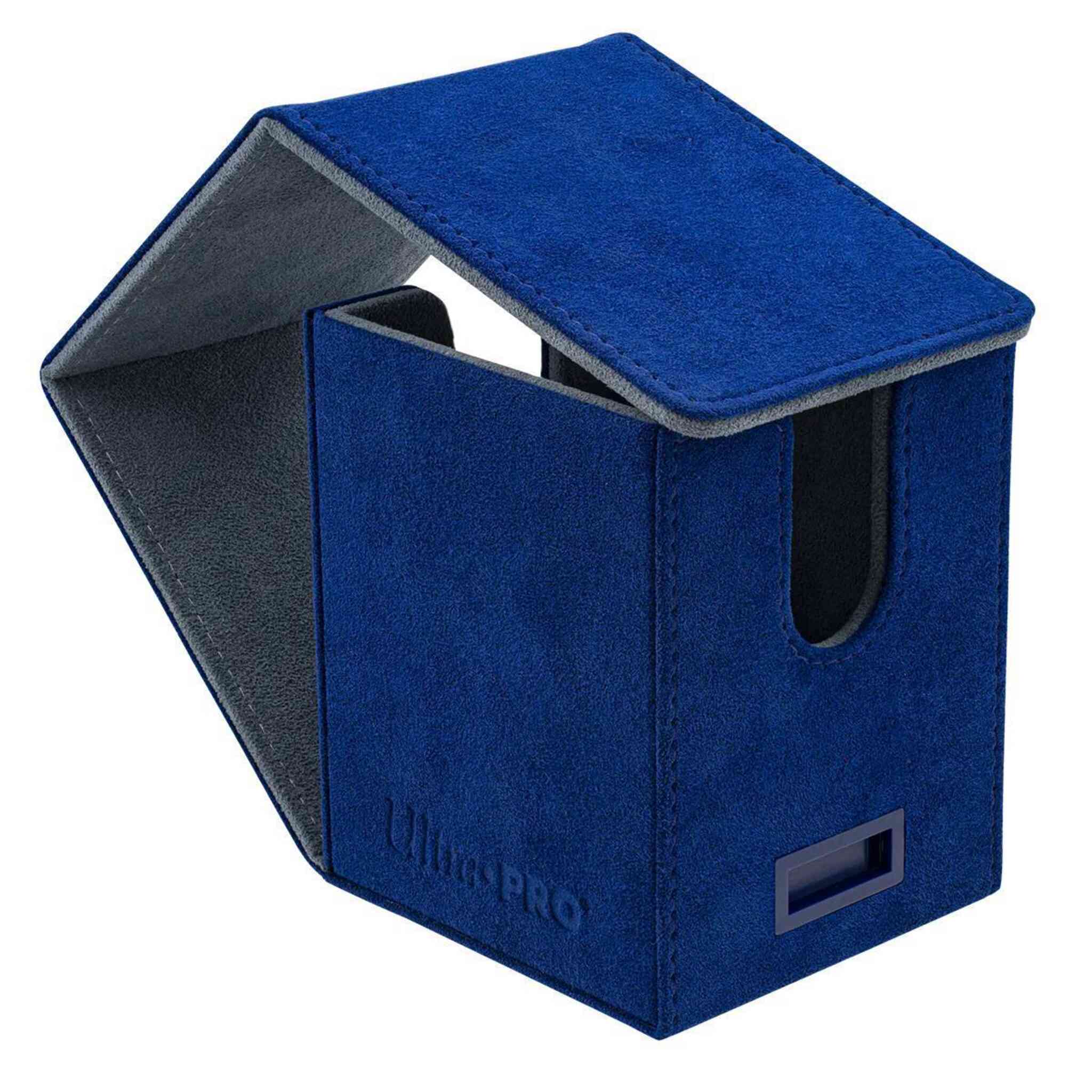 Ultra Pro Deluxe Alcove Flip Deck Box - 100+ - Vivid Blue - Image 2