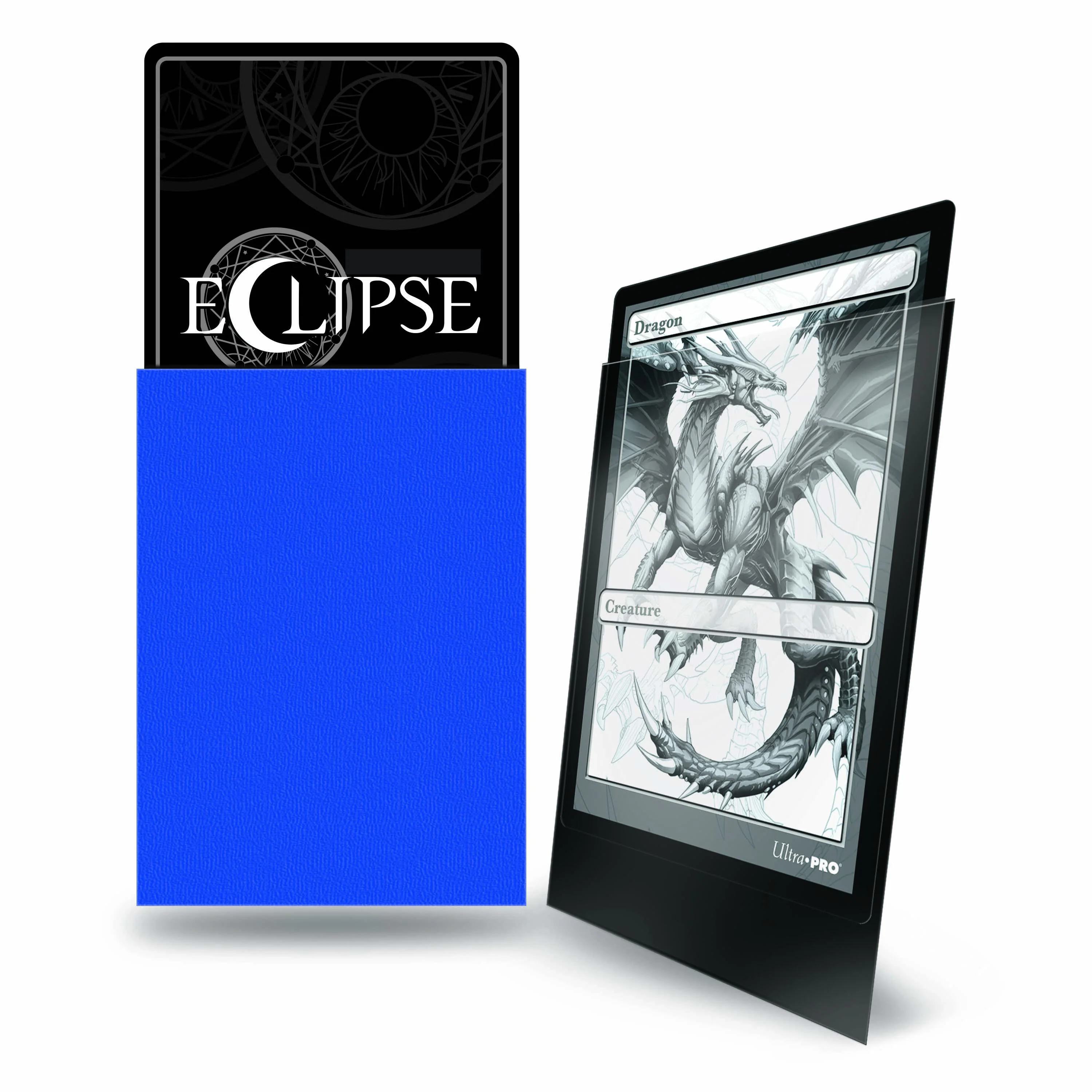Ultra Pro Eclipse Matte Deck Protector Sleeves - Standard Size - 100ct - Pacific Blue - Image 2