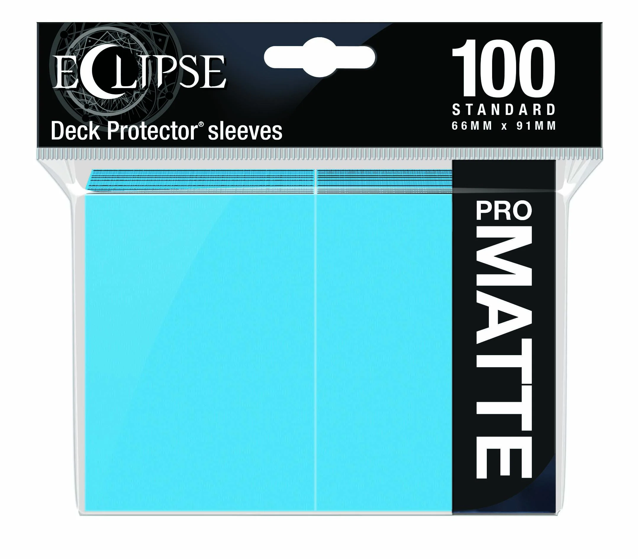 Ultra Pro Eclipse Matte Deck Protector Sleeves - Standard Size - 100ct - Sky Blue