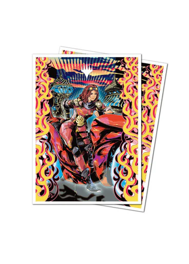 Ultra Pro MTG Apex Deck Protector Sleeves - Standard Size - 105ct - Aetherdrift - Chandra, Spark Hunter - Image 2