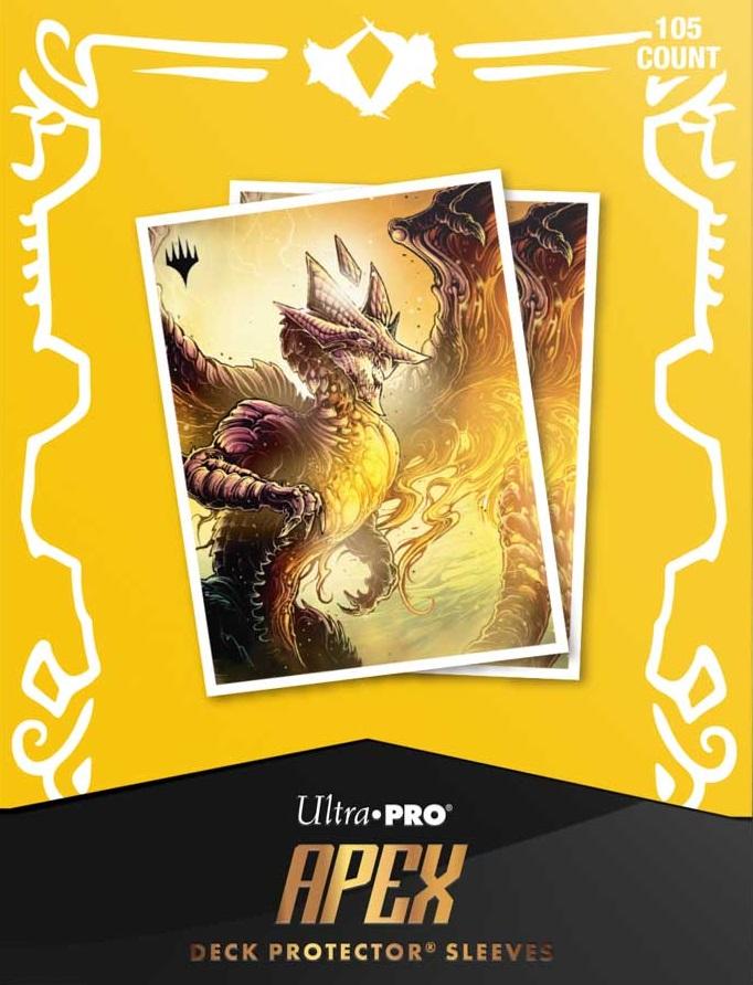 Ultra Pro MTG Apex Deck Protector Sleeves - Standard Size - 105ct - Tarkir: Dragonstorm - Betor, Kin to All