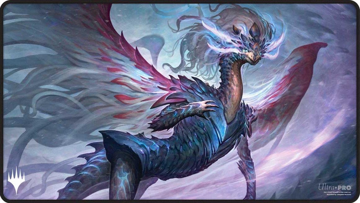 Ultra Pro MTG Black Stitched Playmat - Tarkir: Dragonstorm - Shiko, Paragon of the Way