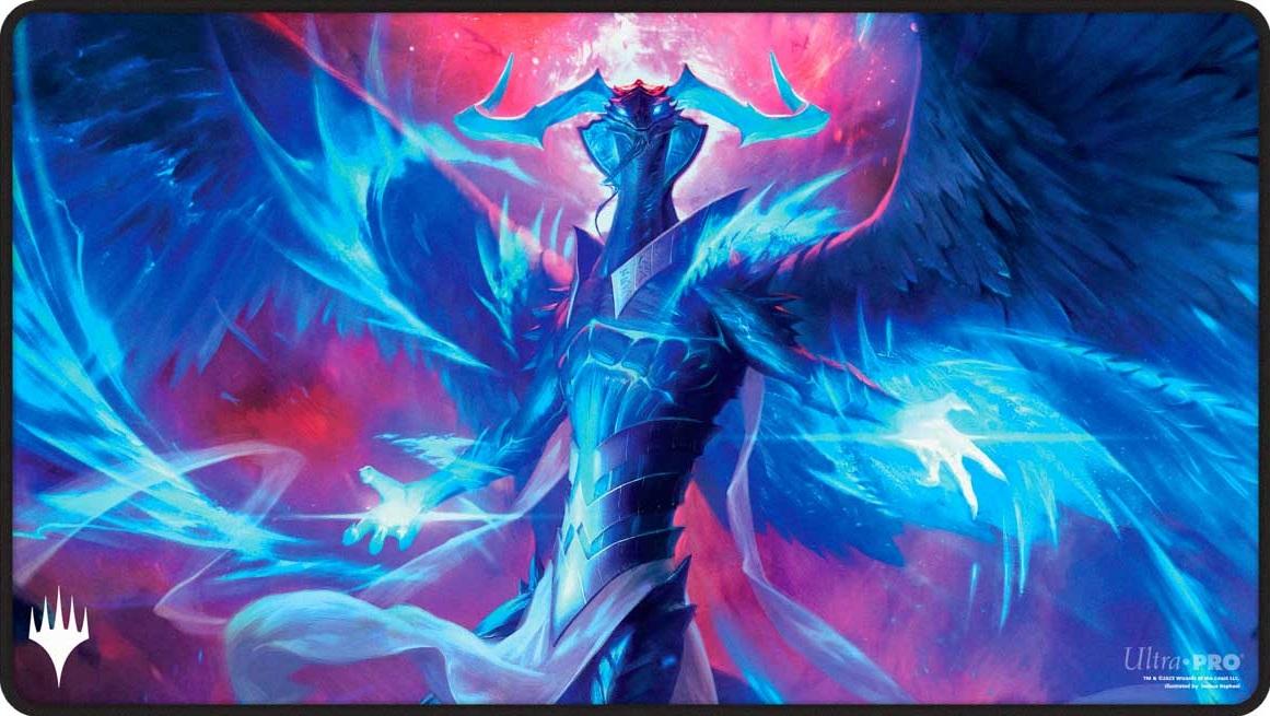 Ultra Pro MTG Black Stitched Playmat - Tarkir: Dragonstorm - Ugin, Eye of the Storms