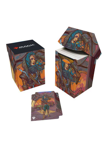 Ultra Pro MTG Deck Box - 100+ - Aetherdrift - Sita Varma, Masked Racer