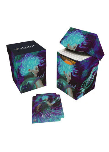 Ultra Pro MTG Deck Box - 100+ - Aetherdrift - Winter, Cursed Rider
