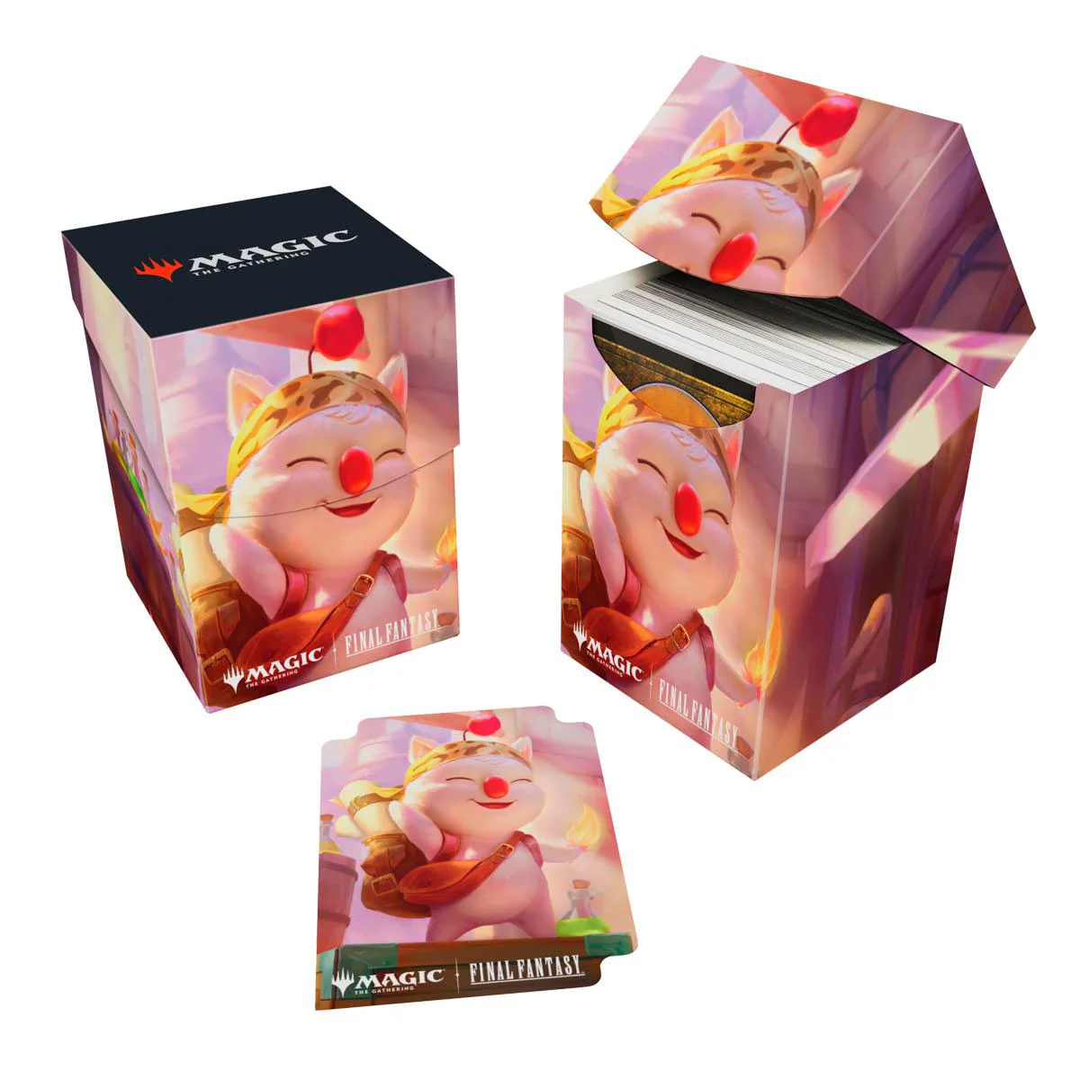 Ultra Pro MTG Deck Box - 100+ - FINAL FANTASY - Stiltzkin, Moogle Merchant - Image 2