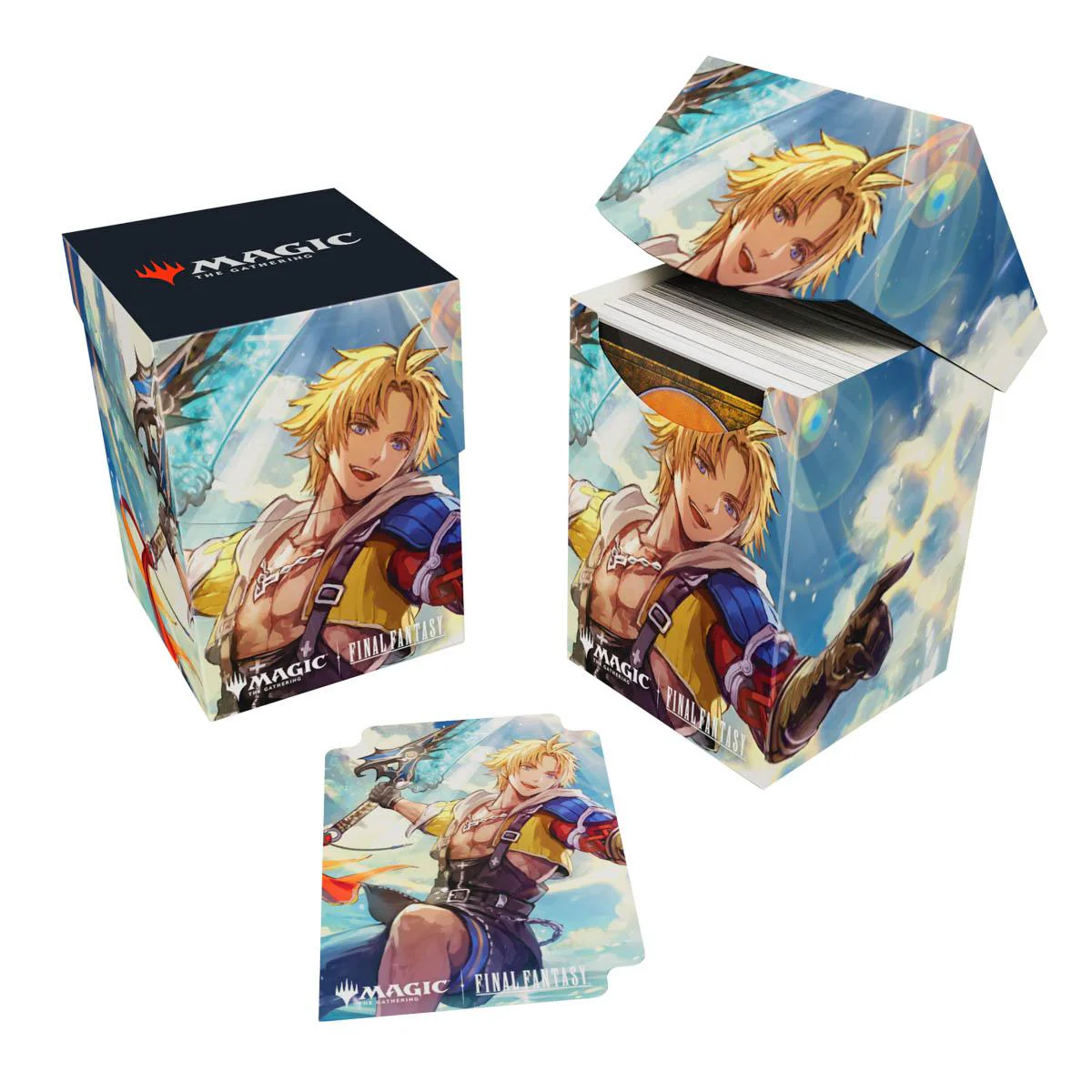 Ultra Pro MTG Deck Box - 100+ - FINAL FANTASY - Tidus, Yuna's Guardian - Image 2