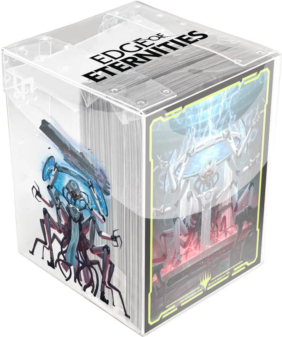 Ultra Pro MTG Deck Protector Sleeves in Clear Box - Standard Size - 100ct - Edge of Eternities - Counter Intelligence