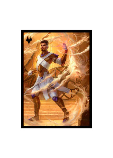 Ultra Pro MTG Deck Protector Sleeves - Standard Size - 100ct - Aetherdrift - Basri, Tomorrow's Champion