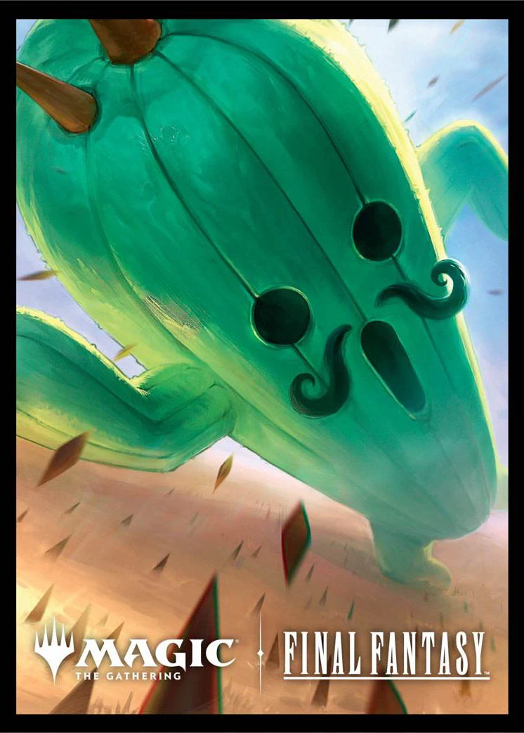 Ultra Pro MTG Deck Protector Sleeves - Standard Size - 100ct - FINAL FANTASY - Giant Cactuar