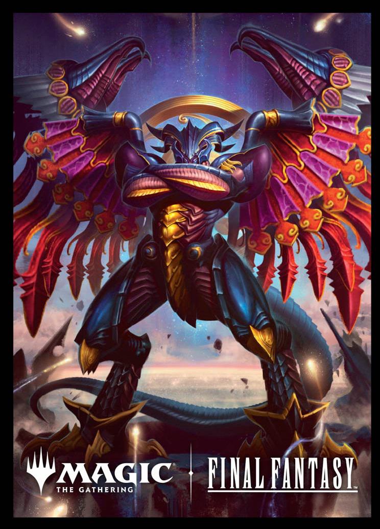 Ultra Pro MTG Deck Protector Sleeves - Standard Size - 100ct - FINAL FANTASY - Summon: Bahamut