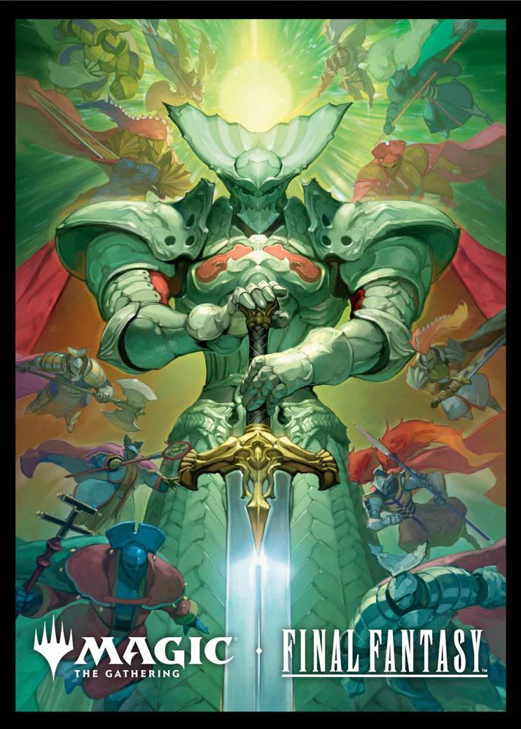 Ultra Pro MTG Deck Protector Sleeves - Standard Size - 100ct - FINAL FANTASY - Summon: Knights of Round