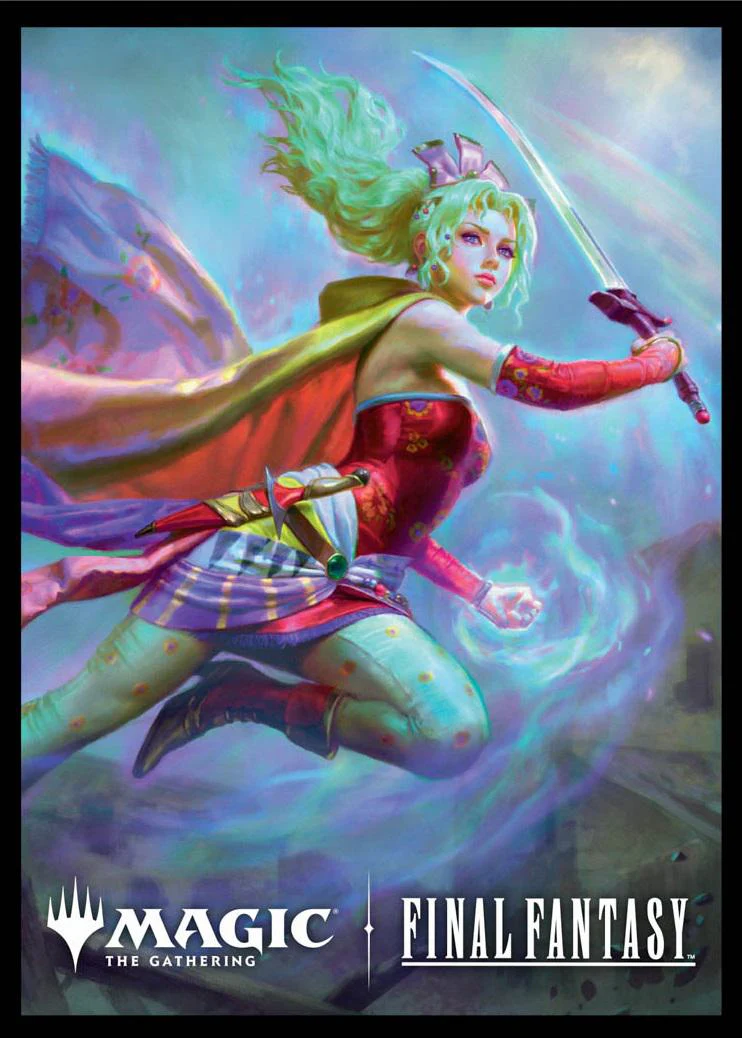 Ultra Pro MTG Deck Protector Sleeves - Standard Size - 100ct - FINAL FANTASY - Terra, Herald of Hope