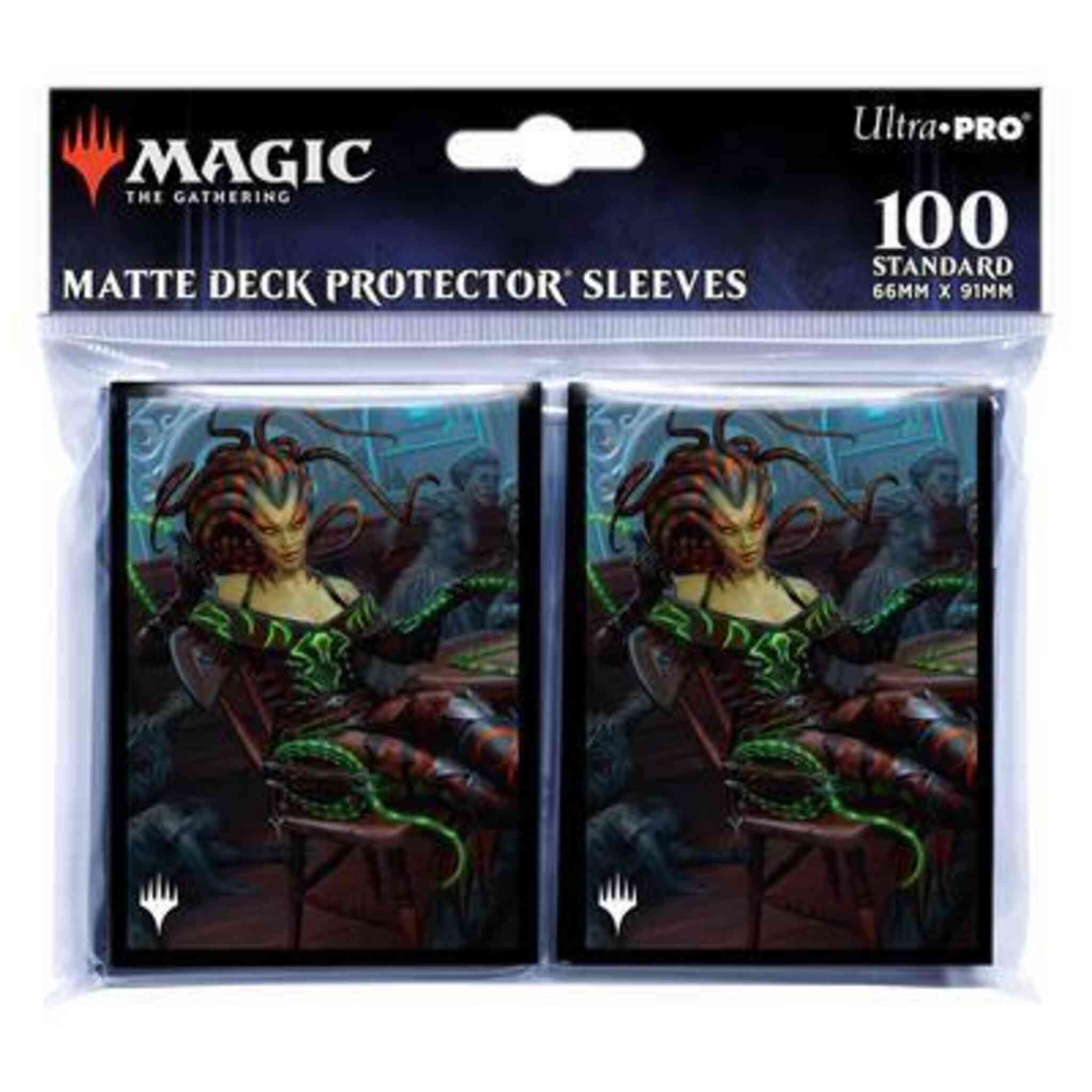 Ultra Pro MTG Deck Protector Sleeves - Standard Size - 100ct - Outlaws of Thunder Junction - Vraska, the Silencer