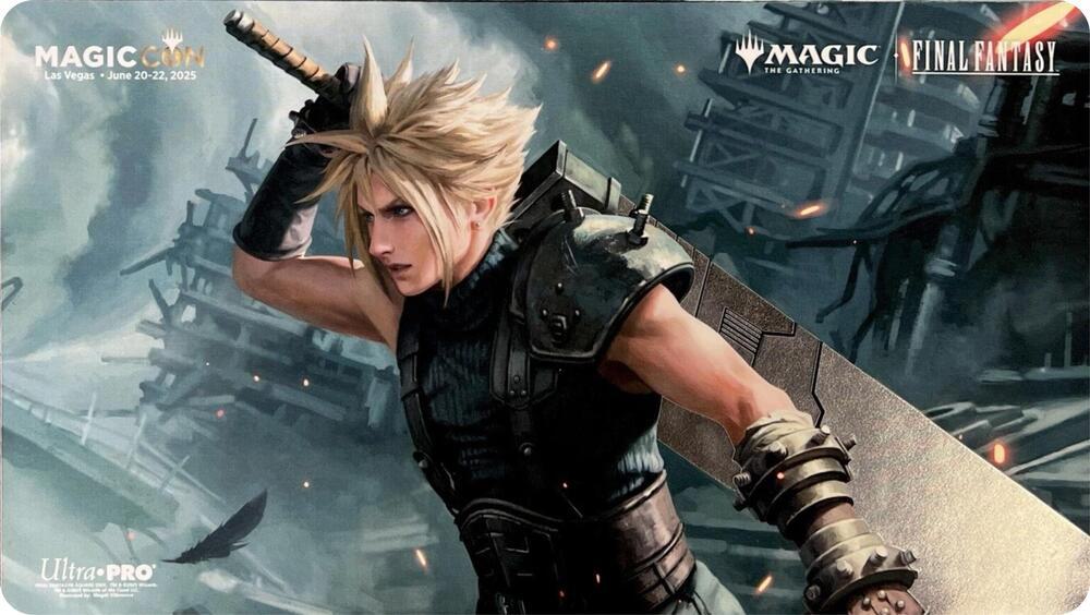 Ultra Pro MTG Exclusive Holofoil Playmat - MagicCon Las Vegas 2025 - FINAL FANTASY Cloud