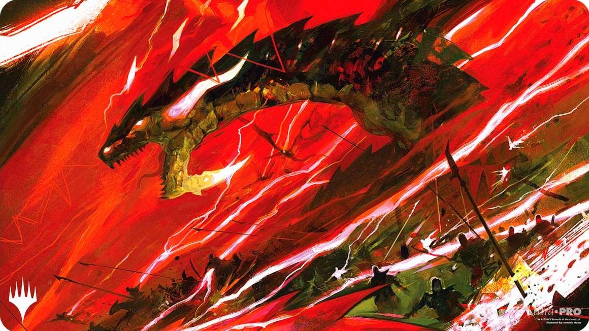 Ultra Pro MTG Playmat - Tarkir: Dragonstorm - Ruinous Ultimatum