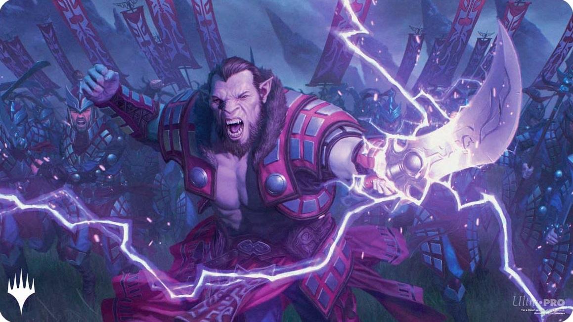 Ultra Pro MTG Playmat - Tarkir: Dragonstorm - Zurgo Stormrender