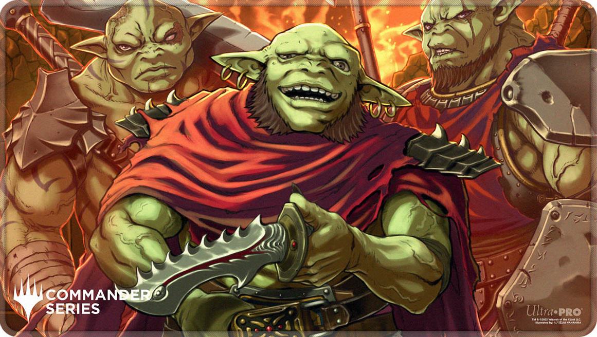 Ultra Pro MTG Stitched Playmat - Commander Series - Fan Vote 1 - Krenko, Mob Boss