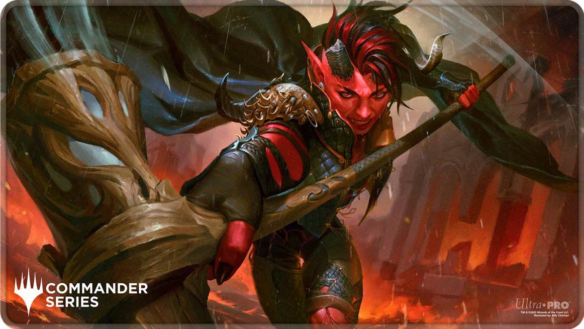 Ultra Pro MTG Stitched Playmat - Commander Series - Fan Vote 2 - Karlach, Fury of Avernus