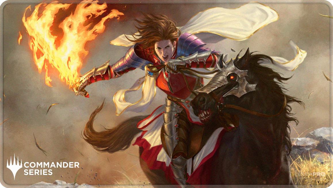 Ultra Pro MTG Stitched Playmat - Commander Series - Fan Vote 3 - Syr Gwyn, Hero of Ashvale