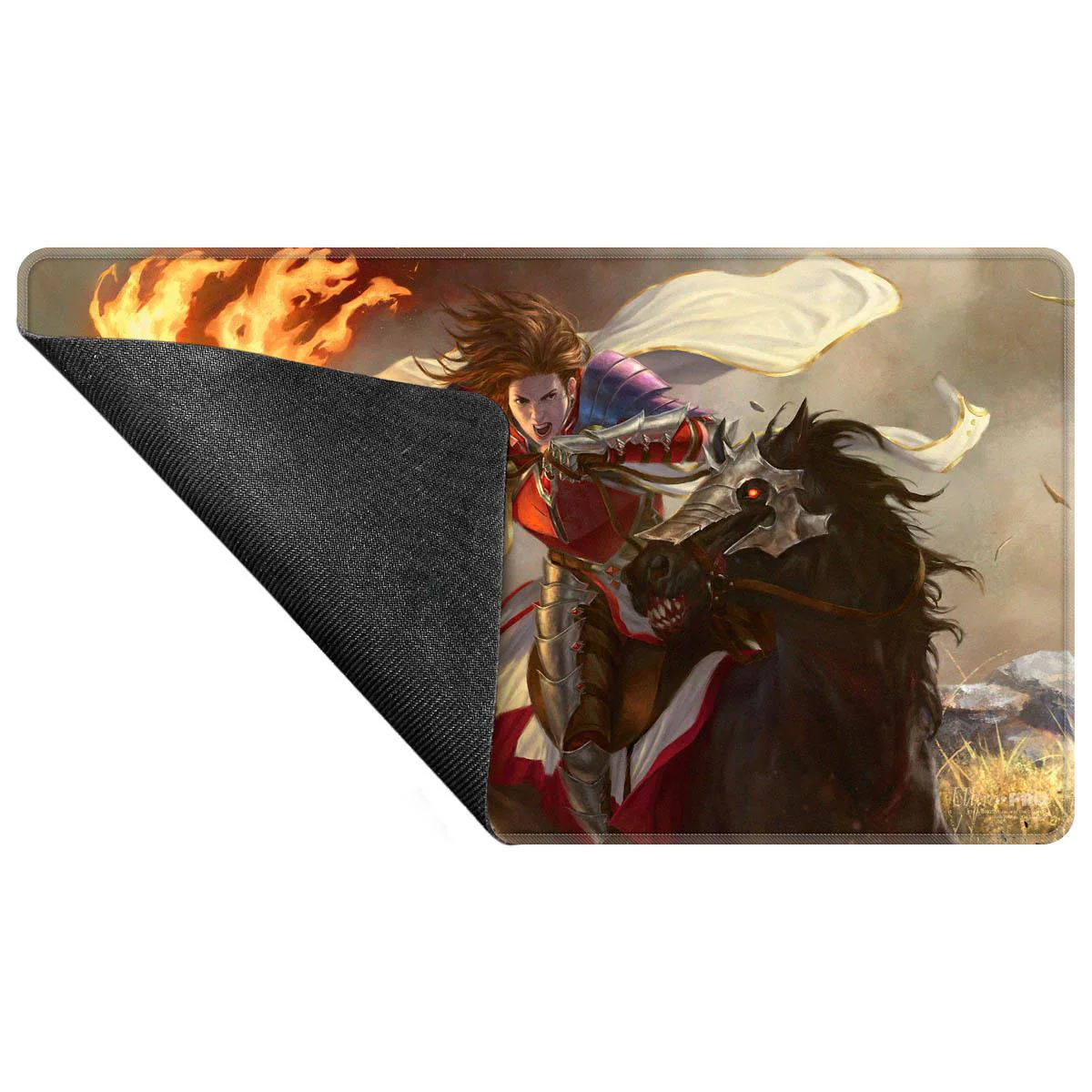 Ultra Pro MTG Stitched Playmat - Commander Series - Fan Vote 3 - Syr Gwyn, Hero of Ashvale - Image 2