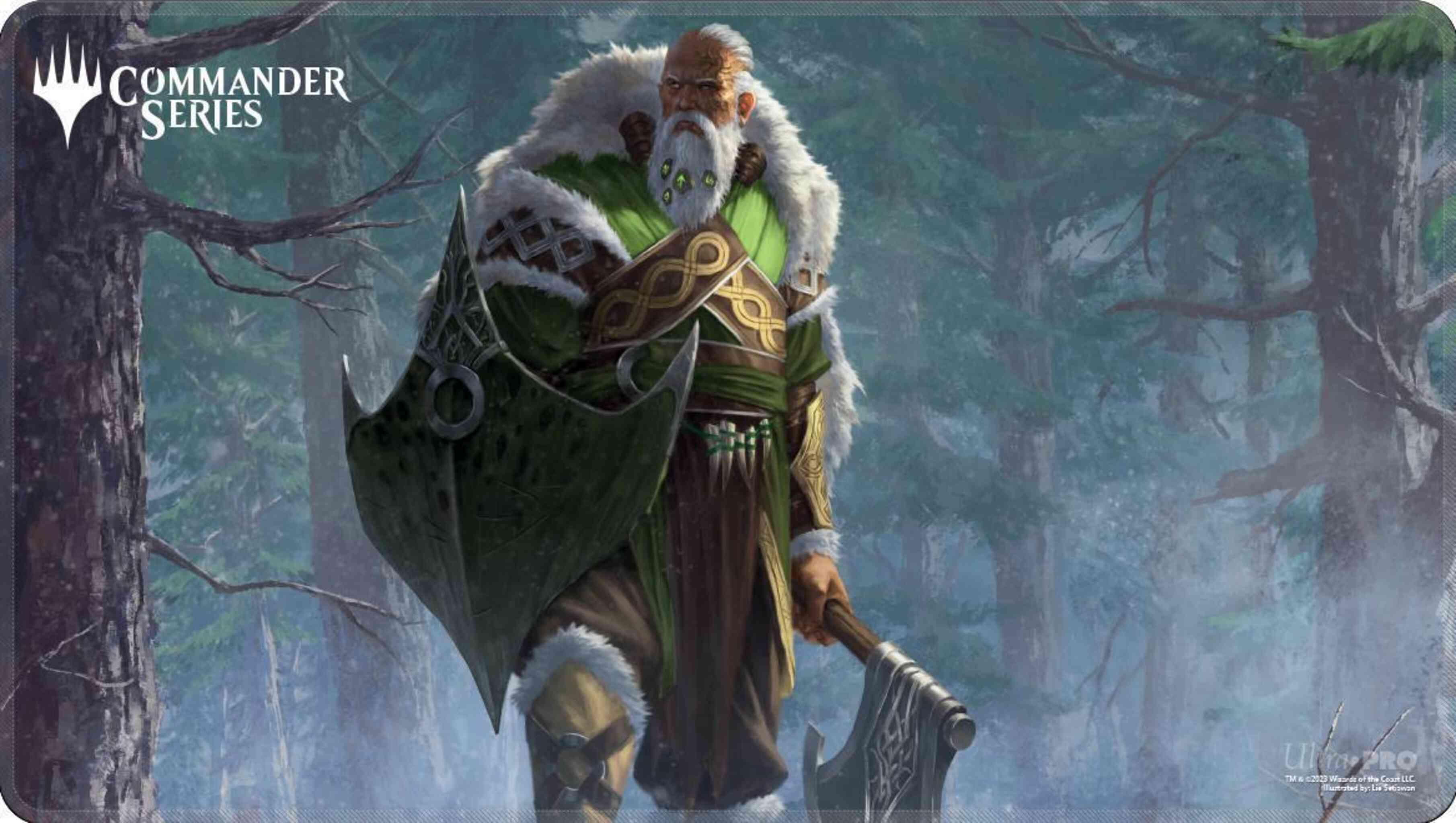 Ultra Pro MTG Stitched Playmat - Commander Series - Fynn, the Fangbearer