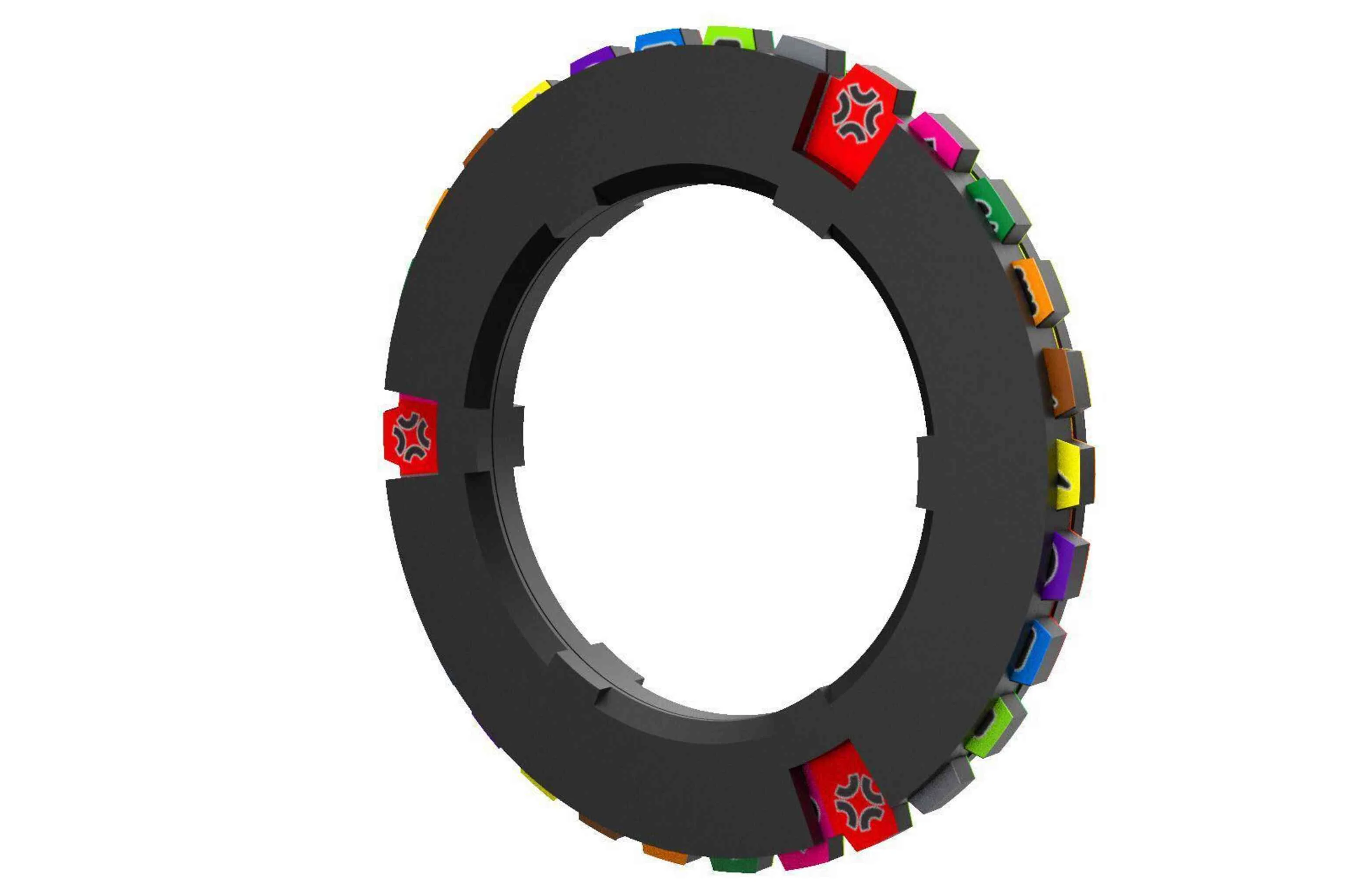 Ultra Pro Multi-Ring Rotating Condition and Health Trackers - 10ct - Image 2