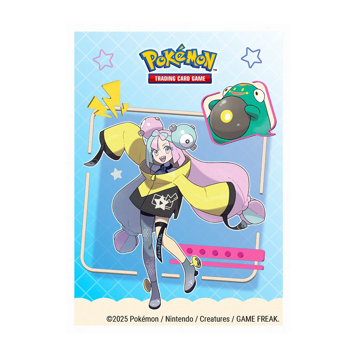 Ultra Pro Pokémon Deck Protector Sleeves - Standard Size - 65ct - Iono and Bellibolt - Image 2
