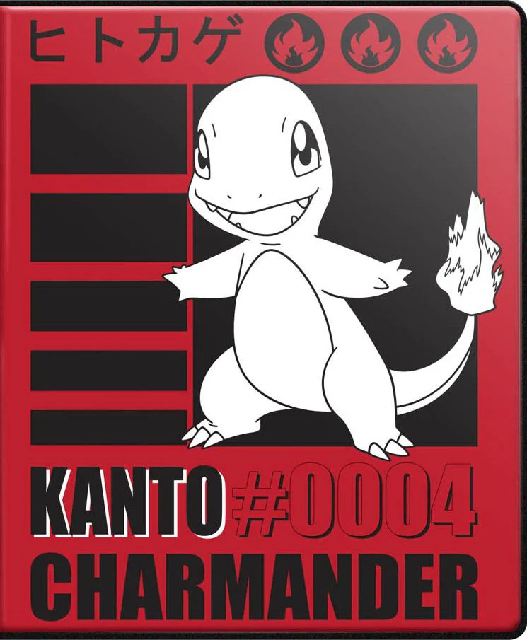 Ultra Pro Pokémon Portfolio - 9-Pocket - Charmander 2025