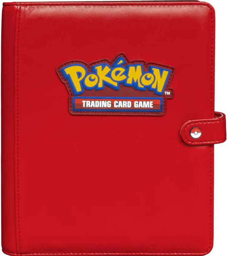 Ultra Pro Pokémon Premium Snap Binder - 4-Pocket - Red