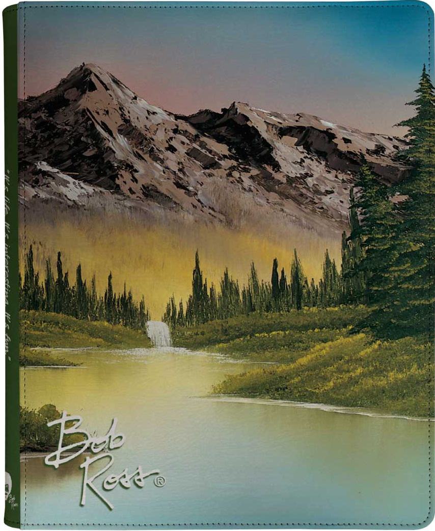 Ultra Pro Premium Zippered PRO-Binder - 9-Pocket - Bob Ross - Mountain Retreat