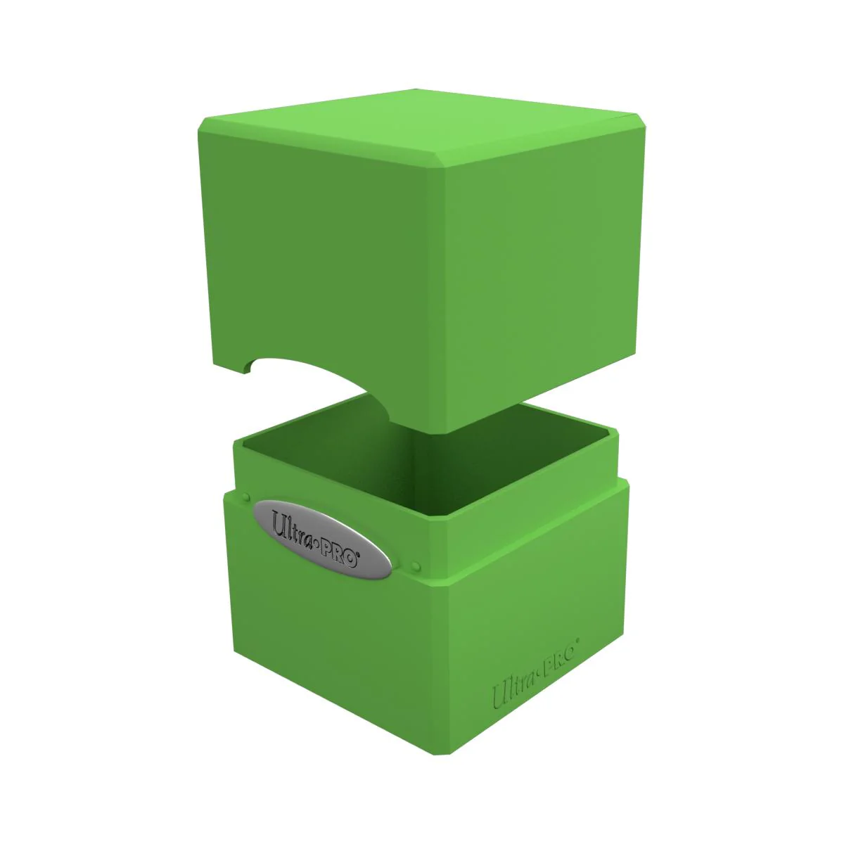 Ultra Pro Satin Cube Deck Box - 100+ - Lime Green - Image 2