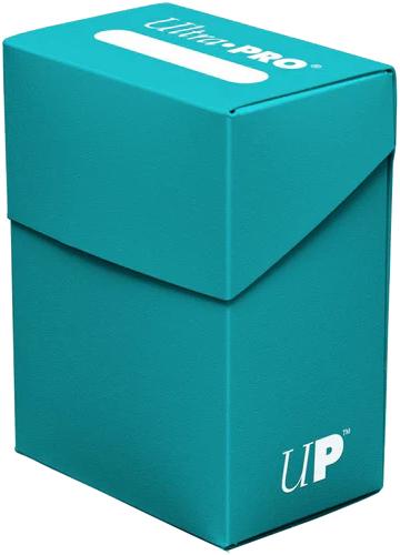 Ultra Pro Solid Color Deck Box - 80+ - Light Blue