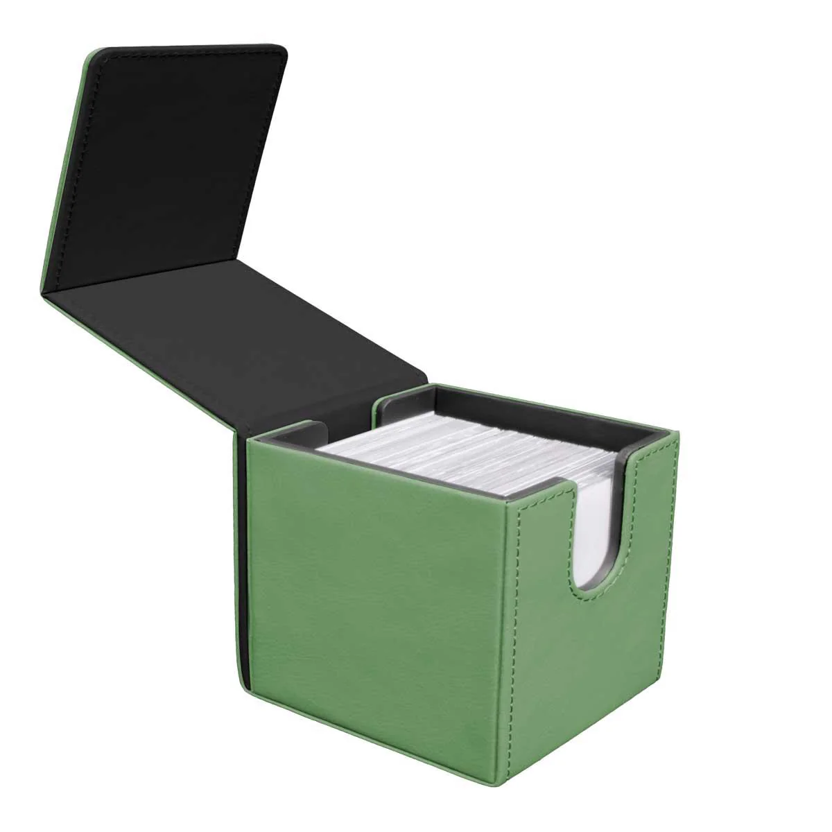 Ultra Pro Vivid Alcove Edge Deck Box - 100+ - Cool Matcha - Image 2