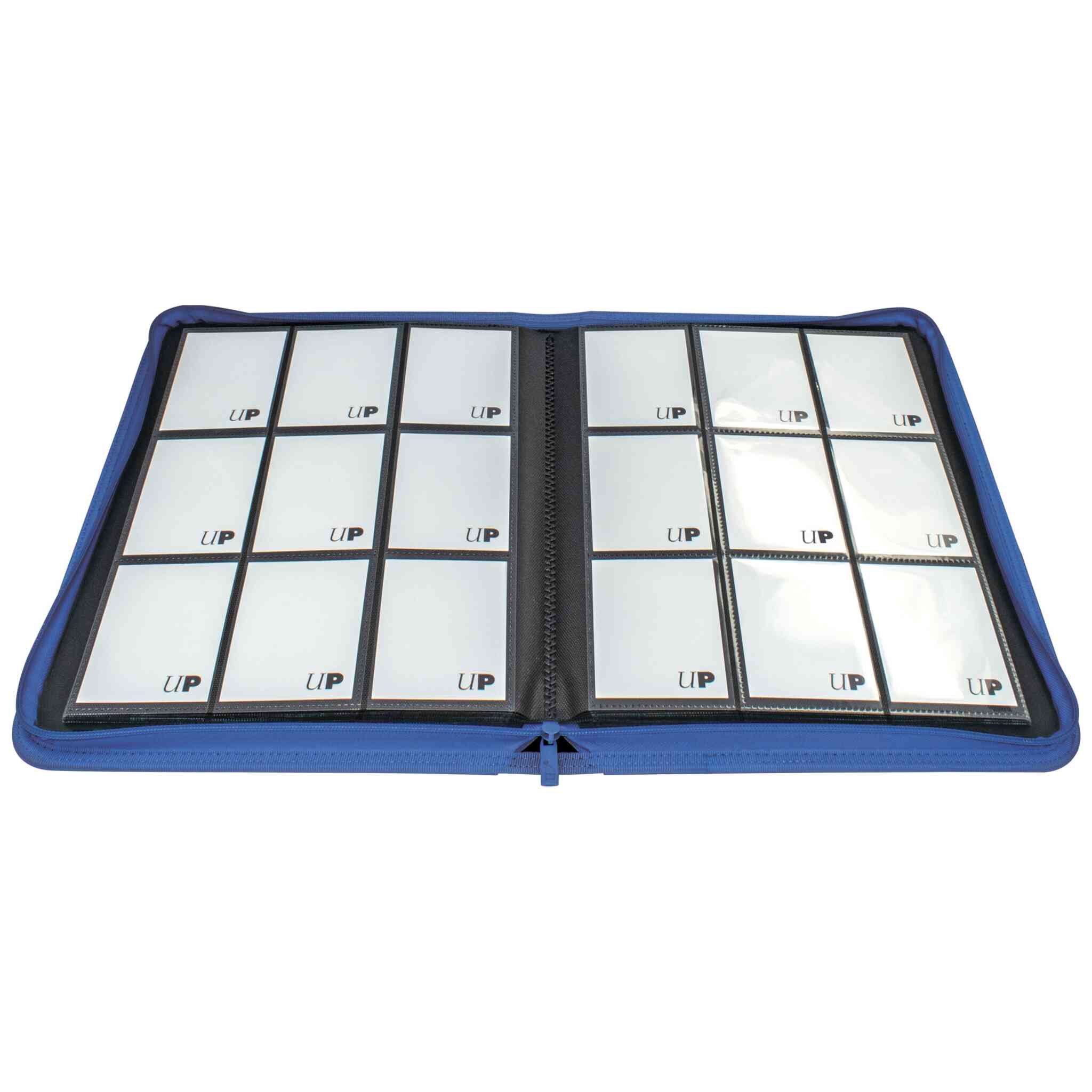 Ultra Pro - Vivid Zippered PRO-Binder - 9-Pocket - Blue - Image 2